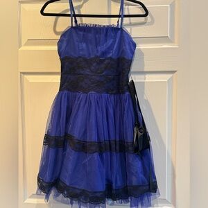 Jessica McClintock Royal Blue Dress 
(girls collection)